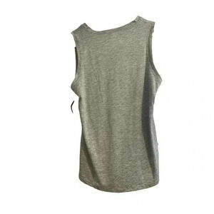 Bally Total Fitness Women Size Medium Drape Open Back Tank Top